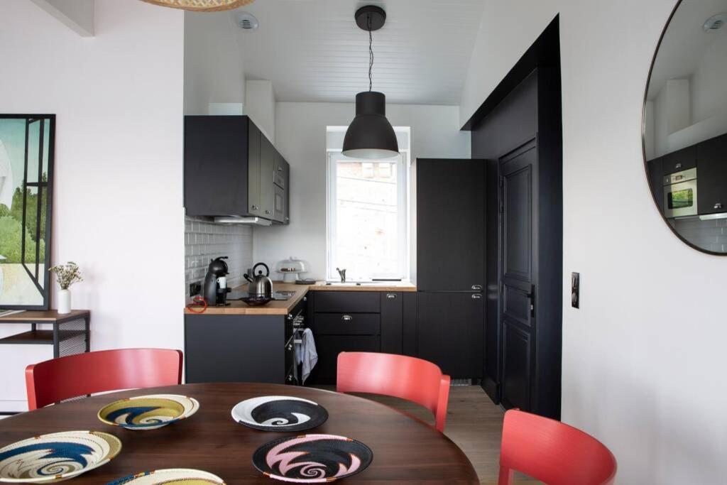 Dinard, Tres Bel Appartement***** Avec Vue Sur Mer Luaran gambar