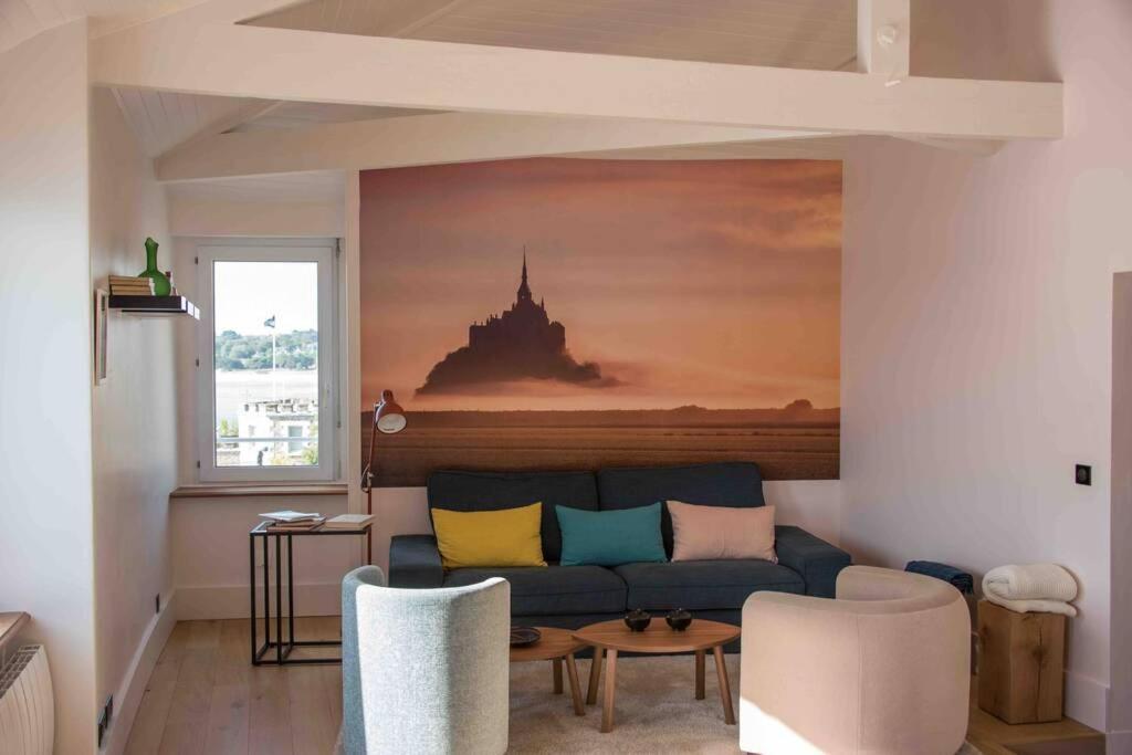 Dinard, Tres Bel Appartement***** Avec Vue Sur Mer Luaran gambar