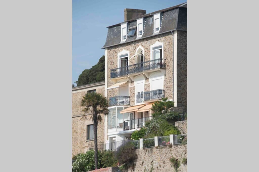 Dinard, Tres Bel Appartement***** Avec Vue Sur Mer Luaran gambar