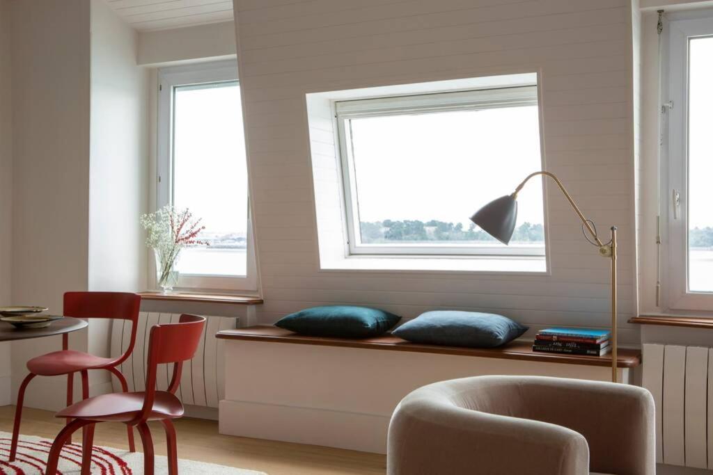 Dinard, Tres Bel Appartement***** Avec Vue Sur Mer Luaran gambar