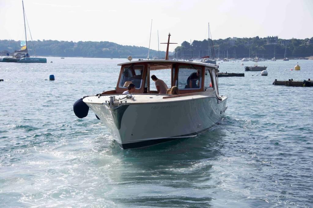 Dinard, Tres Bel Appartement***** Avec Vue Sur Mer Luaran gambar